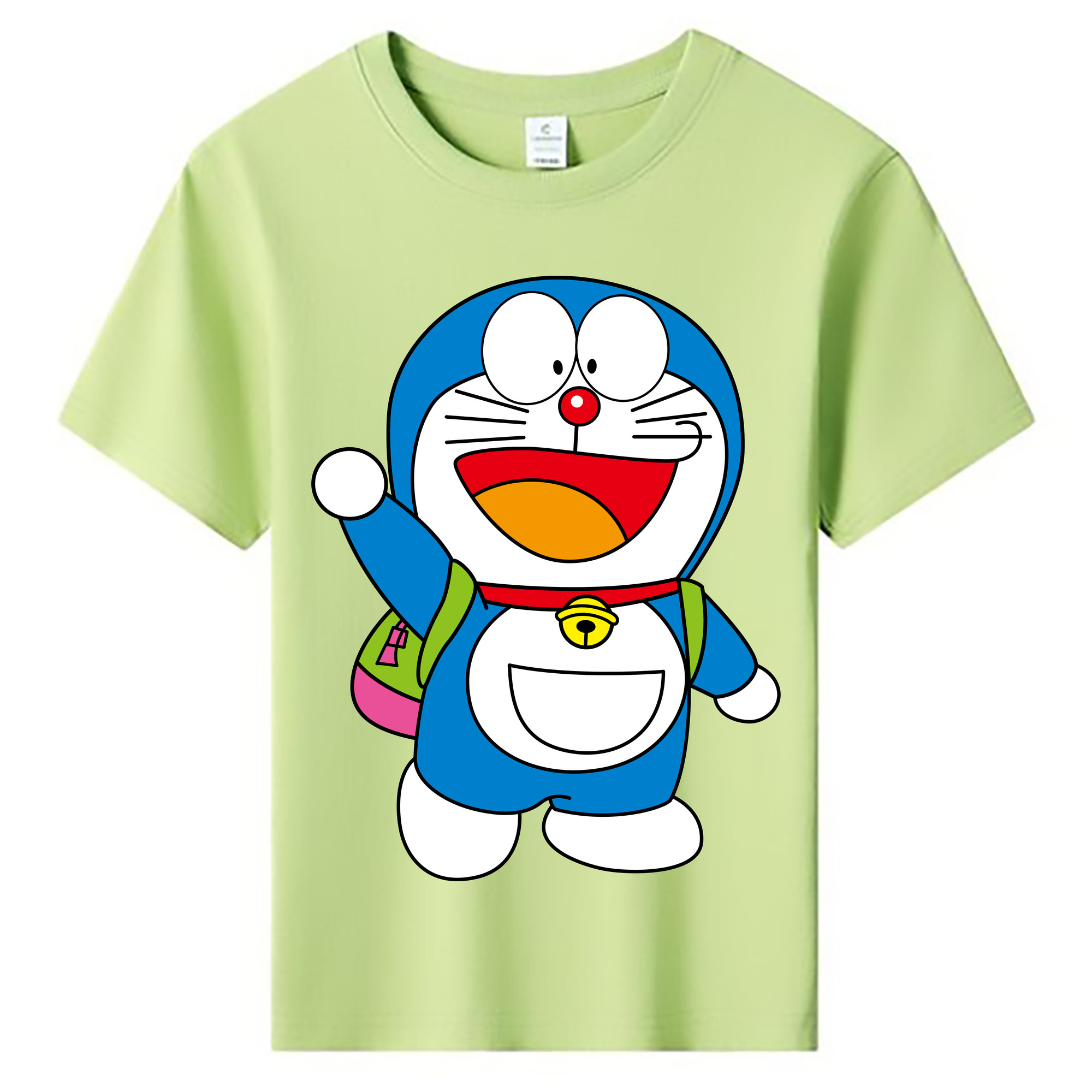 （画像用） ドラえもん Doraemon 綿100％キッズTシャツ（フロントプリント）